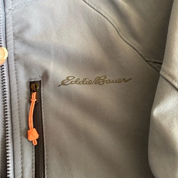 Eddie Bauer jacket First Ascent Sandstone Softshell color-Blue Size Medium - Picture 6 of 10